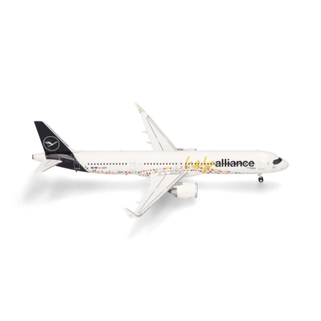 Herpa 573900 - Lufthansa Airbus A321neo "Help Alliance" - D-AIEP