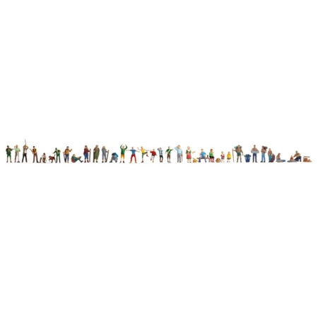 Noch 16055 - Mega zestaw„W górach”, 31 figurek + akcesoria