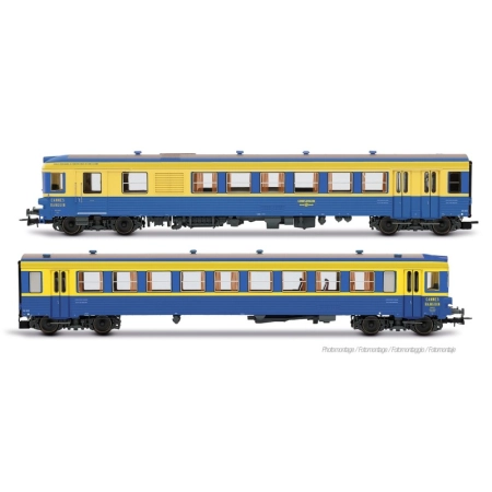 Jouef HJ2626 - Wagon silnikowy X 94630 „Cannes-Ranguin”, 2-częściowy, SNCF, Ep.IV