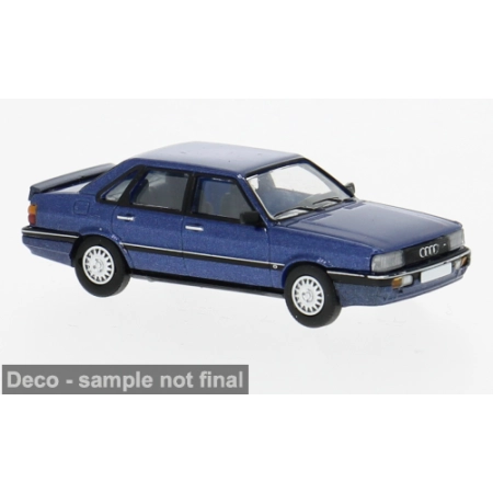 Brekina 870715 - Audi 90, ciemnoniebieski, 1984