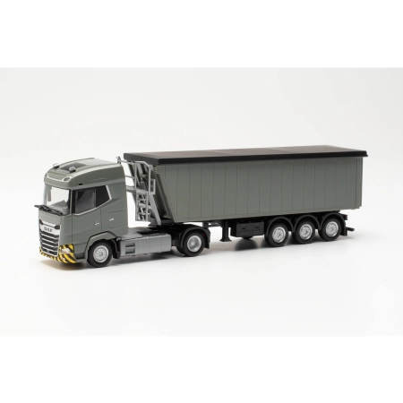 Herpa 316231 - Ciężarówka przegubowa DAF XG Stöffelliner, szary