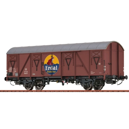 Brawa 51350 - Kryty wagon towarowy Glmhs50, DB, ep. III „Erdal”