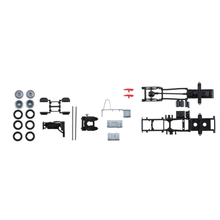 Herpa 084123 - Podwozie ciągnika MAN TGX Euro 6 Lowliner Zawartość: 2 szt.
