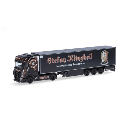 Herpa 317542 - Scania CS20 HD naczepa chłodnia "Stefan Klingbeil