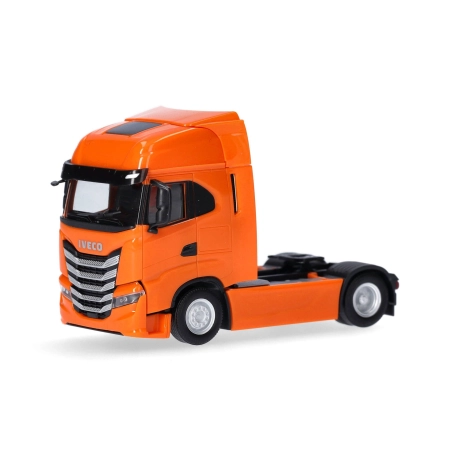 Herpa 313445-003 - Iveco S-Way 2-osiowy, ciemnopomarańczowy