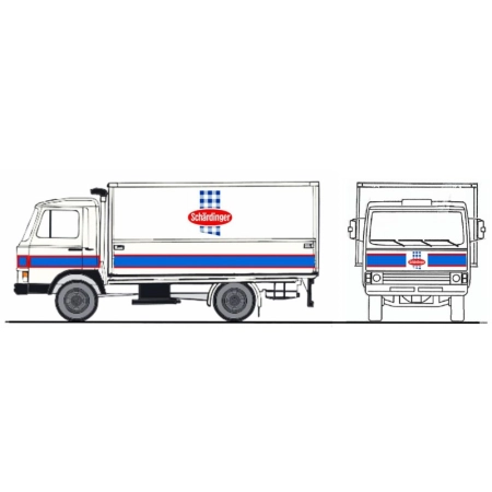 Loewe 4095 - Iveco Magirus „Zeta” 90M5 - ciężarówka „SCHÄRDINGER”