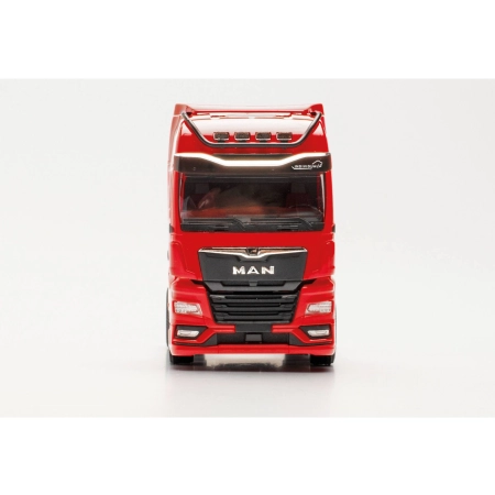 Herpa 054287 - Akcesoria osłona przeciwsłoneczna i wspornik lampy dla MAN TGX Individual, czarny wspornik (4 zestawy)