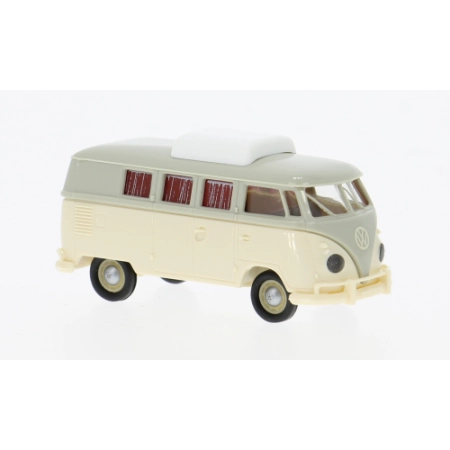 Brekina 31632 - VW T1b Camper, szary/jasnobeżowy, 1960