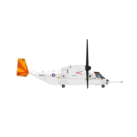 Herpa 573962 - Bell Boeing CMV-22B Osprey - VRM-40 "Mighty Bisons" - 169457 / JM-40