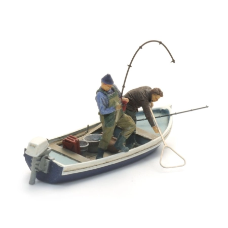 Artitec 387.658 - Łódź z dwoma wędkarzami „Mam branie!”