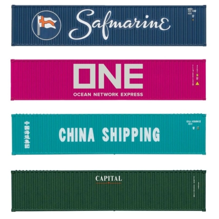 Trix 66588 - 4 kontenery, 40', ep.VI