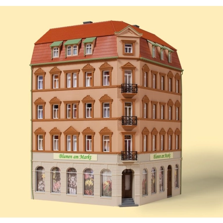 Auhagen 13334 - Dom narożny rynek 1