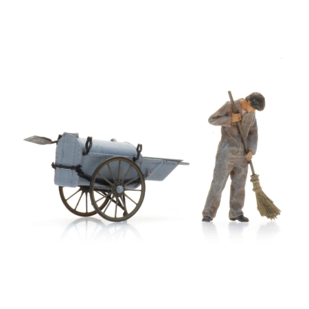 Artitec 5120021 - Zamiatacz ulic z wózkiem