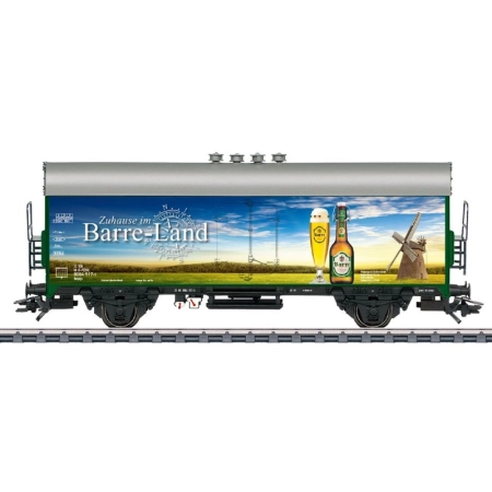 Märklin 45031 - Wagon chłodniczy do transportu piwa Ibopqs, prywatny browar Ernst Barre GmbH, Lübbecke, Ep.VI