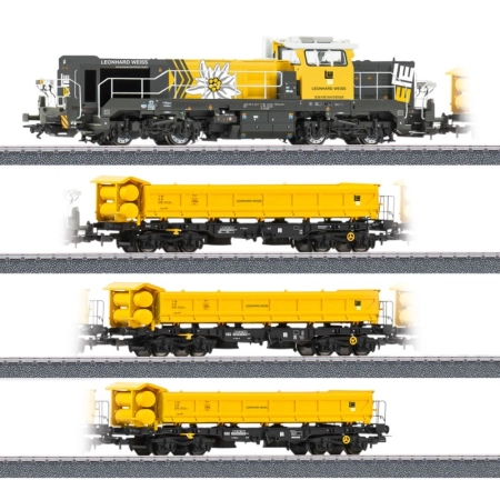 Märklin 26180 - Zestaw pociągu z lokomotywą spalinową DE18 z 3x, Ep.VI, MFX+-AC-Sound