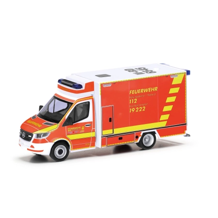 Herpa 097987 - Mercedes-Benz Sprinter '18 ambulans "Straż pożarna Wuppertal"