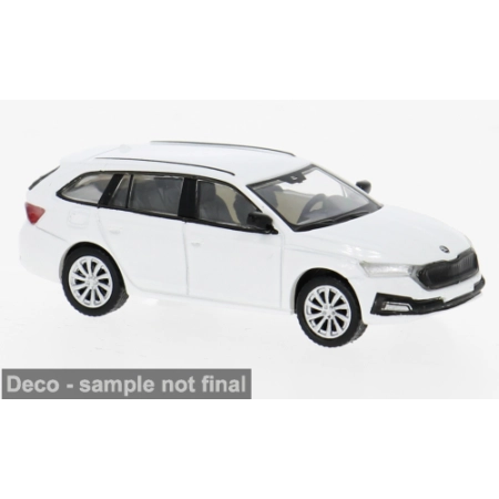 Brekina 870596 - Skoda Octavia IV Combi, biały, 2019