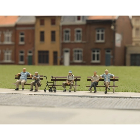 Artitec 5870174 - Starzy dziadkowie na ławce