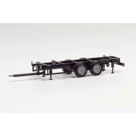 Herpa 085274 - Podwozie serwisowe z przyczepą tandem do nadwozi wymiennych 7,82 m