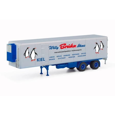 Herpa 87MBS026475 - Naczepa chłodnia „Willy Bruhn Söhne”