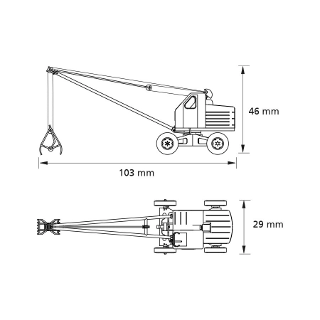 Auhagen 41659 - Podbierak kołowy T170