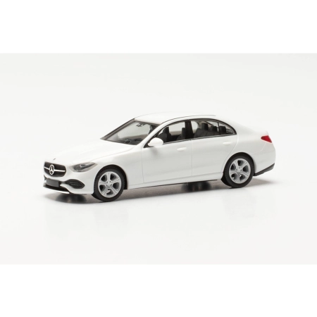 Herpa 421003-002 - Mercedes-Benz Klasa C Limuzyna, biel polarna