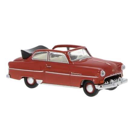 Brekina 20251 - Opel Olympia Cabrio, jasnoczerwony, 1954