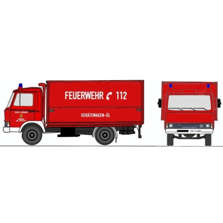 Loewe 4084 - Iveco Magirus „Zeta” 90M5 - GW-ÖL z Fw. Rheinau