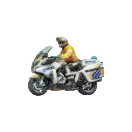 Noch 10916 - Motocyklista policyjny Belgia, druk 3D