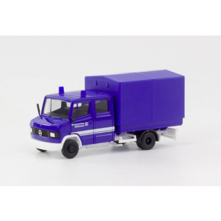 Herpa 094801 - Mercedes-Benz T2 z plandeką „THW