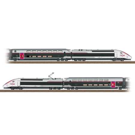 Trix 22482 - Zestaw trakcyjny TGV inQui EuroDuplex, SNCF, Ep.VI, dźwięk DC-MFX