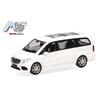 Herpa 87MC000077 - MicroCity: Mercedes-Benz klasy V, biały