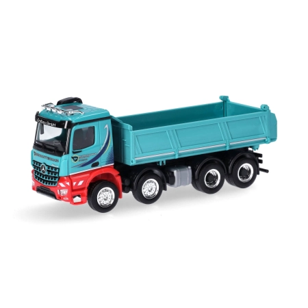 Herpa 317566 - Mercedes-Benz Arocs M wywrotka trójstronna 4-osiowa "Schmuttermair