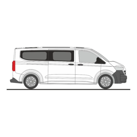 Rietze 11731 - Volkswagen e-Transporter T7 Bus LR FD clear white