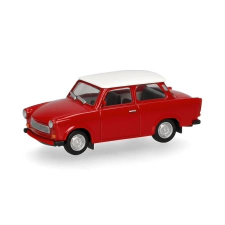 Herpa 020763-008 - Trabant 601 Limousine czerwony biały