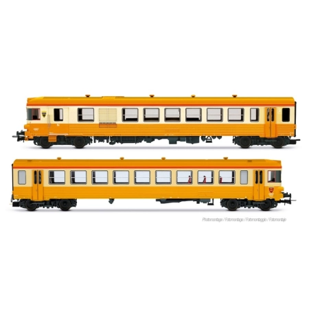 Jouef HJ2627 - Wagon silnikowy X 4790, 2-częściowy, SNCF, Ep.IV