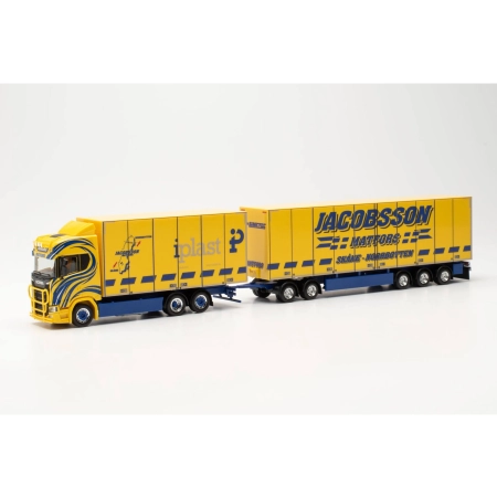 Herpa 316286 - Scania CS 20 HD szwedzki kombi "Jacobsson" (Szwecja/Matfors)
