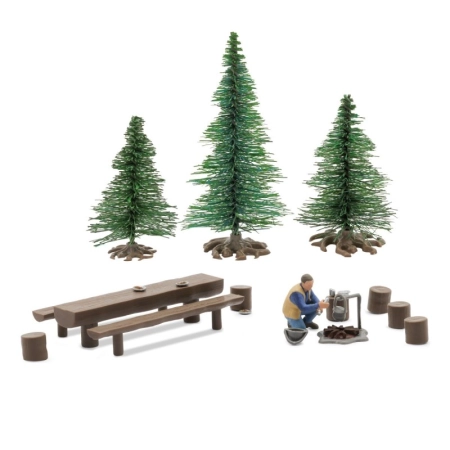 Busch 5433 - Małe ognisko z oświetleniem LED