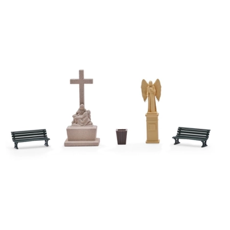 Busch 1089 - Posąg na cmentarzu „Miejsce ciszy”
