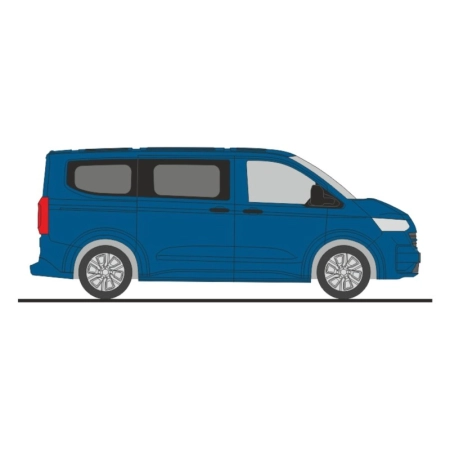 Rietze 11734 - Volkswagen T7 Caravelle mid blue metallic