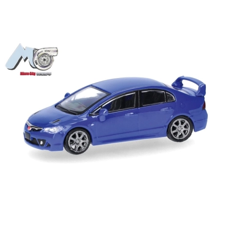 Herpa 87MC000088 - Honda Civic FD2, niebieski