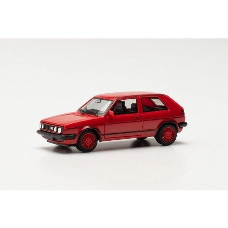 Herpa 420846-002 - VW Golf GTI, czerwony