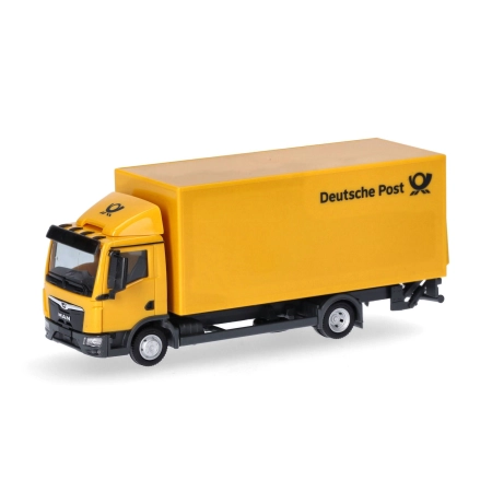Herpa 317689 - Ciężarówka skrzyniowa MAN TGL z windą załadowczą "Post"