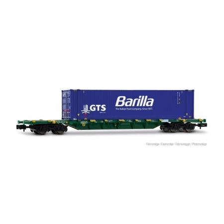 Arnold HN6743 - Wagon kontenerowy Sgnss, Mercitalia Intermodal, Ep.VI „Barilla”