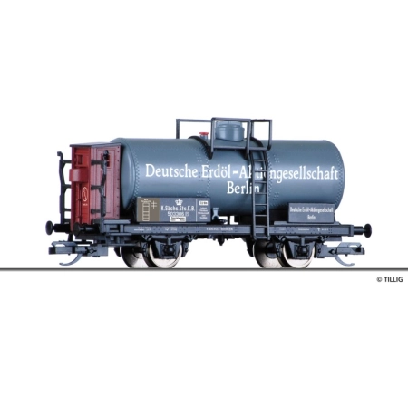 Tillig 95878 - Wagon cysterna „Deutsche Erdöl-Aktiengesellschaft”, K.Sächs.Sts.E.B., Ep.I