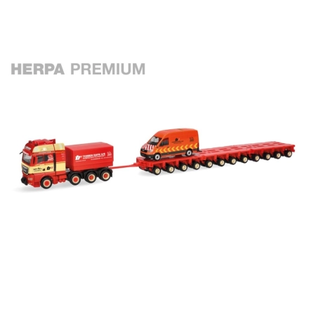 Herpa 960991 - Zestaw „Torben Rafn”  MAN TGX GX