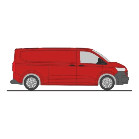 Rietze 11718 - Volkswagen Transporter T7 furgon LR FD intensywnie czerwony