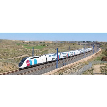 Kato-Lemke K10-2119 - Jednostka TGV Euroduplex, SNCF/OUIGO Espana, Ep.VI, dźwięk DC