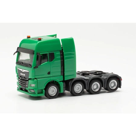 Herpa 316965-002 - MAN TGX GX z zawieszeniem pneumatycznym, zielony drogowy