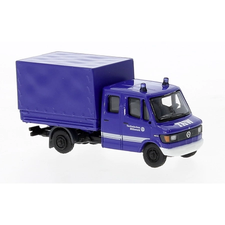 Brekina 36956 - MB L307 Doka należący do THW